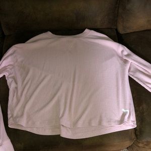 women’s PINK long sleeve shirt